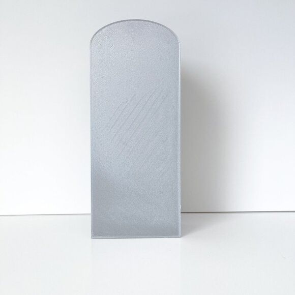 Armoire for Doll 1:6 Scale Metallic Silver Furniture 12” Barbie Integrity Blythe - Picture 4 of 7